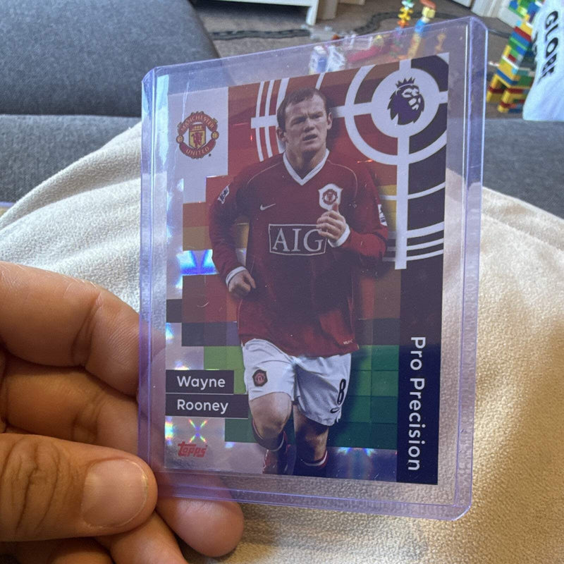 Wayne Rooney Parallel Insert Topps Premier League Pro Precision Man Utd 4130