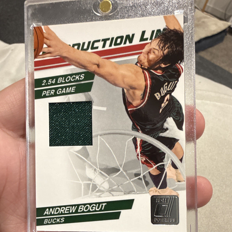 Panini 2010-11 Donruss Andrew Bogut Bucks Production Line #61 /1990