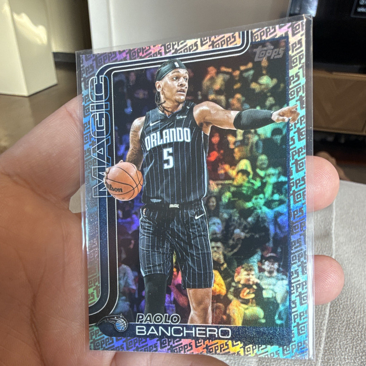 Topps Paolo Banchero Parallel Flagship 2024 25 Orlando Magic #870