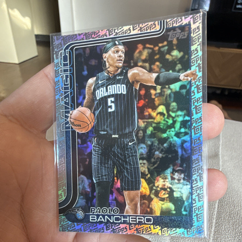 Topps Paolo Banchero Parallel Flagship 2024 25 Orlando Magic #870