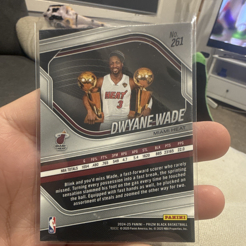 Panini Prizm Legends Dwyane Wade #261 Miami Heat 2024 25 Insert1