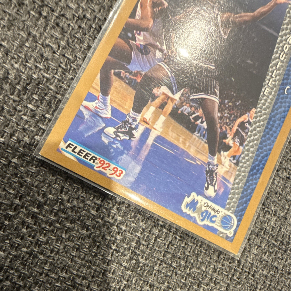 1992-93 Fleer Shaquille O'Neal Rookie Orlando Magic #401 NBA Card3