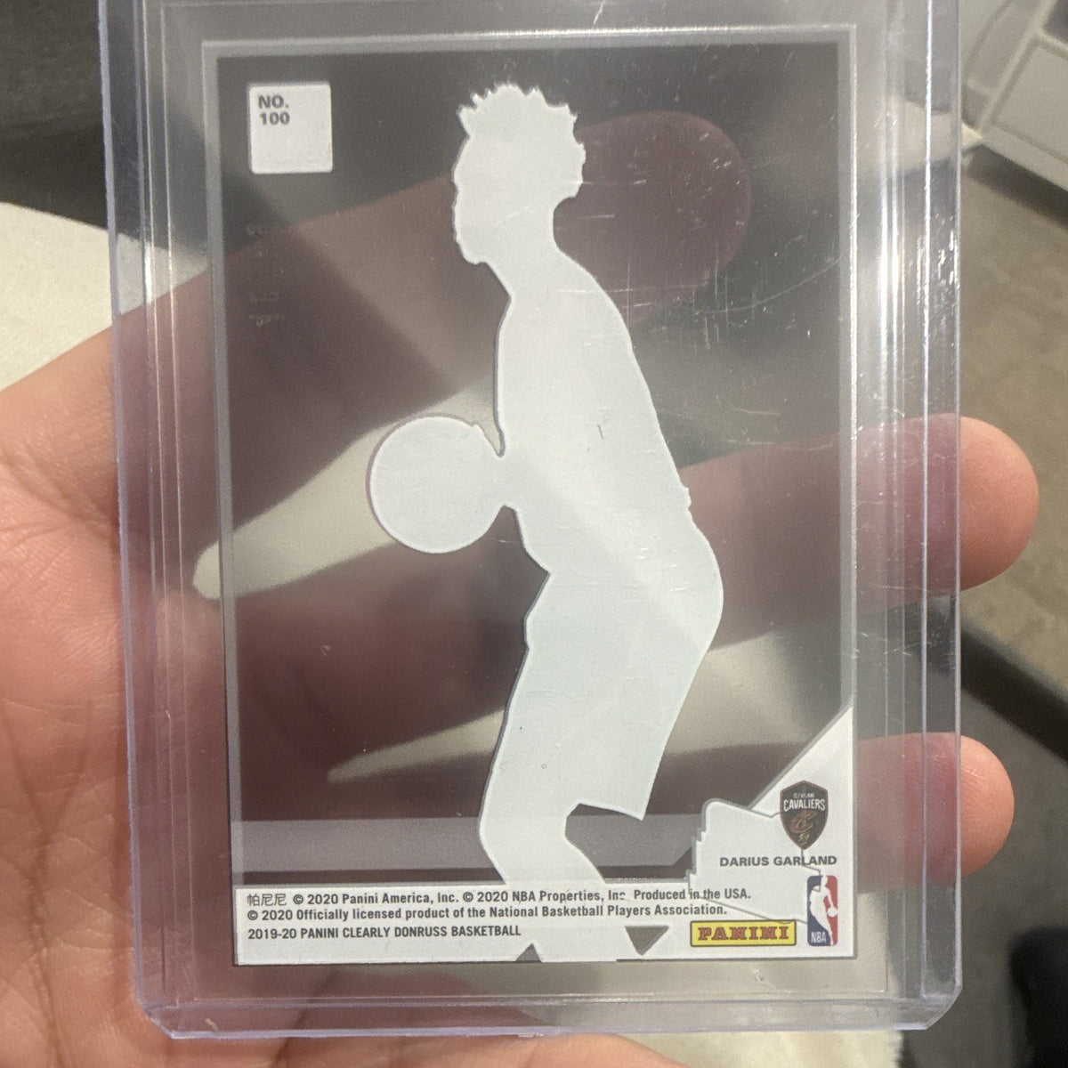 Panini 2019 20 Clearly Donruss Darius Garland Rookie Cavaliers No. 1001
