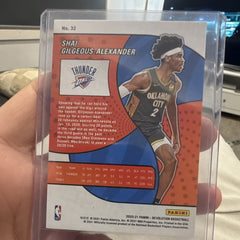 Panini Revolution 2020 21 Shai Gilgeous Alexander OKC Thunder #32 Insert1