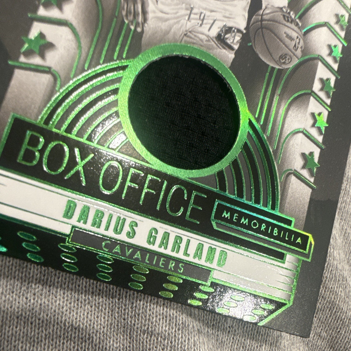 Panini 2024 25 Noir Basketball Darius Garland Box Office Memorabilia /49 BOM GAR3