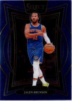 Jalen Brunson Blue (Retail) Panini Select   Blue (Retail) 42 NM0
