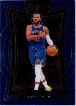 Jalen Brunson Blue (Retail) Panini Select   Blue (Retail) 42 NM0