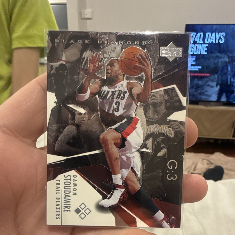 Upper Deck Black Diamond G.3 Insert 2003 04 Damon Stoudamire #73 Blazers0