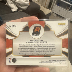 Panini Select 2023 24 Throwback Memorabilia TM CJ Cameron Johnson Suns1