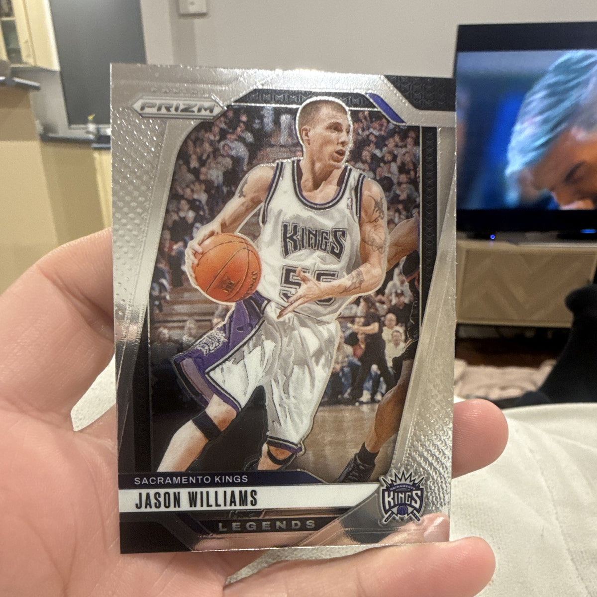 Panini 2024 25 Prizm Basketball Jason Williams Legends Insert #287 Kings0