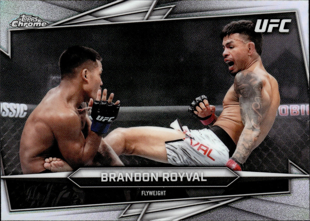 Brandon Royval Base 54 Topps Chrome NM Refractor0