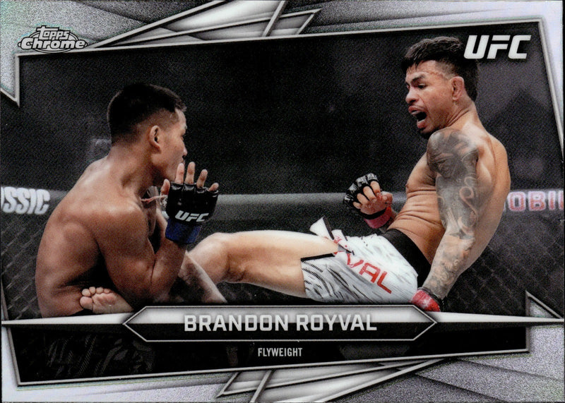 Brandon Royval Base 54 Topps Chrome NM Refractor0