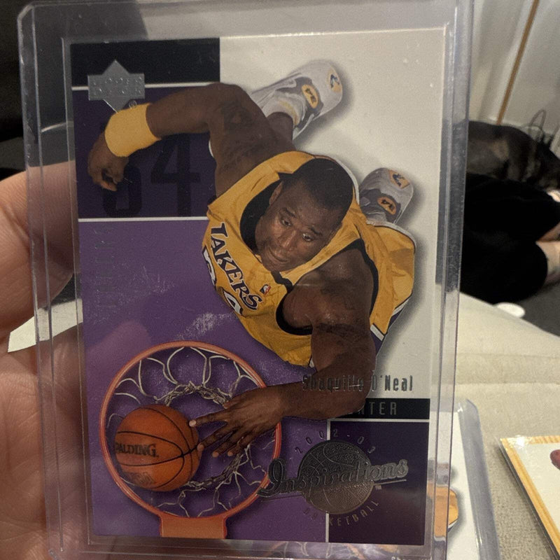 Upper Deck 2002 03 Inspirations Shaquille O'Neal Los Angeles Lakers #36 NBA0