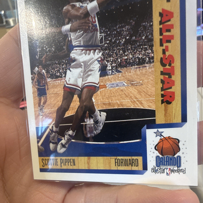 Upper Deck 1992 Scottie Pippen East All Star #453 NBA Chicago Bulls3