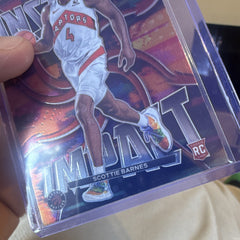 Panini Prizm 2021 22 Instant Impact #16 Scottie Barnes RC Toronto Raptors3