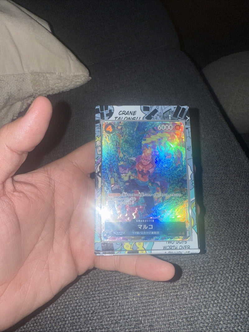 Marco Alt Art Rare English One Piece PRB02 008 SR The Best w/ Custom One Touch6