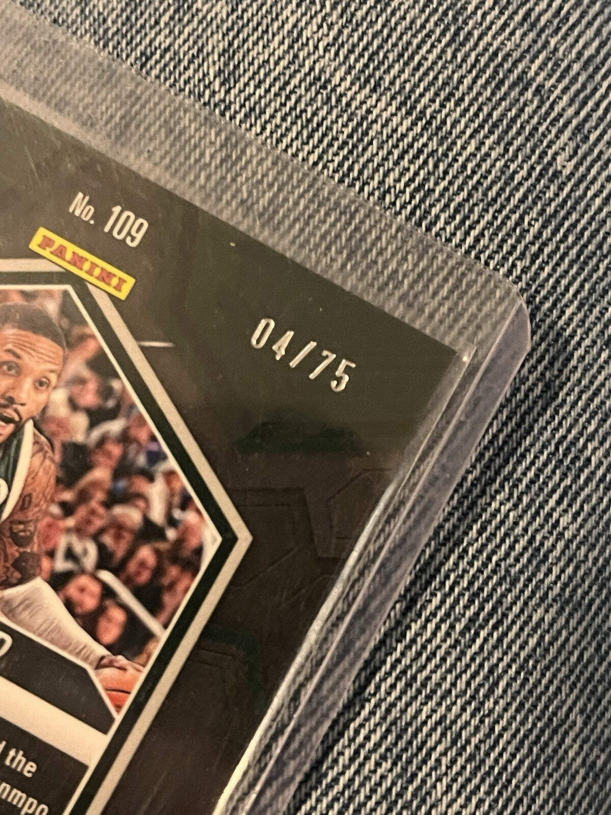 Panini Mosaic 2023 24 Damian Lillard Milwaukee Bucks #109 Parallel 04/753