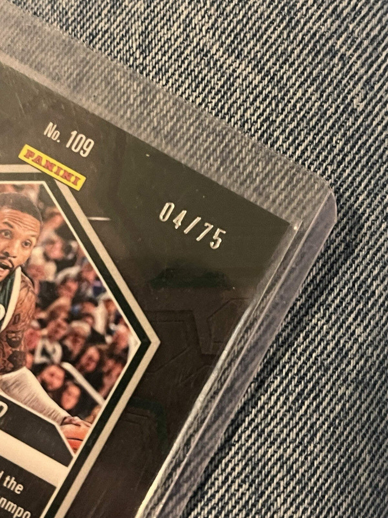 Panini Mosaic 2023 24 Damian Lillard Milwaukee Bucks #109 Parallel 04/753