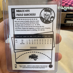 Panini 2022 23 Chronicles Hoops Premium Stock Paolo Banchero RC #584 Magic1