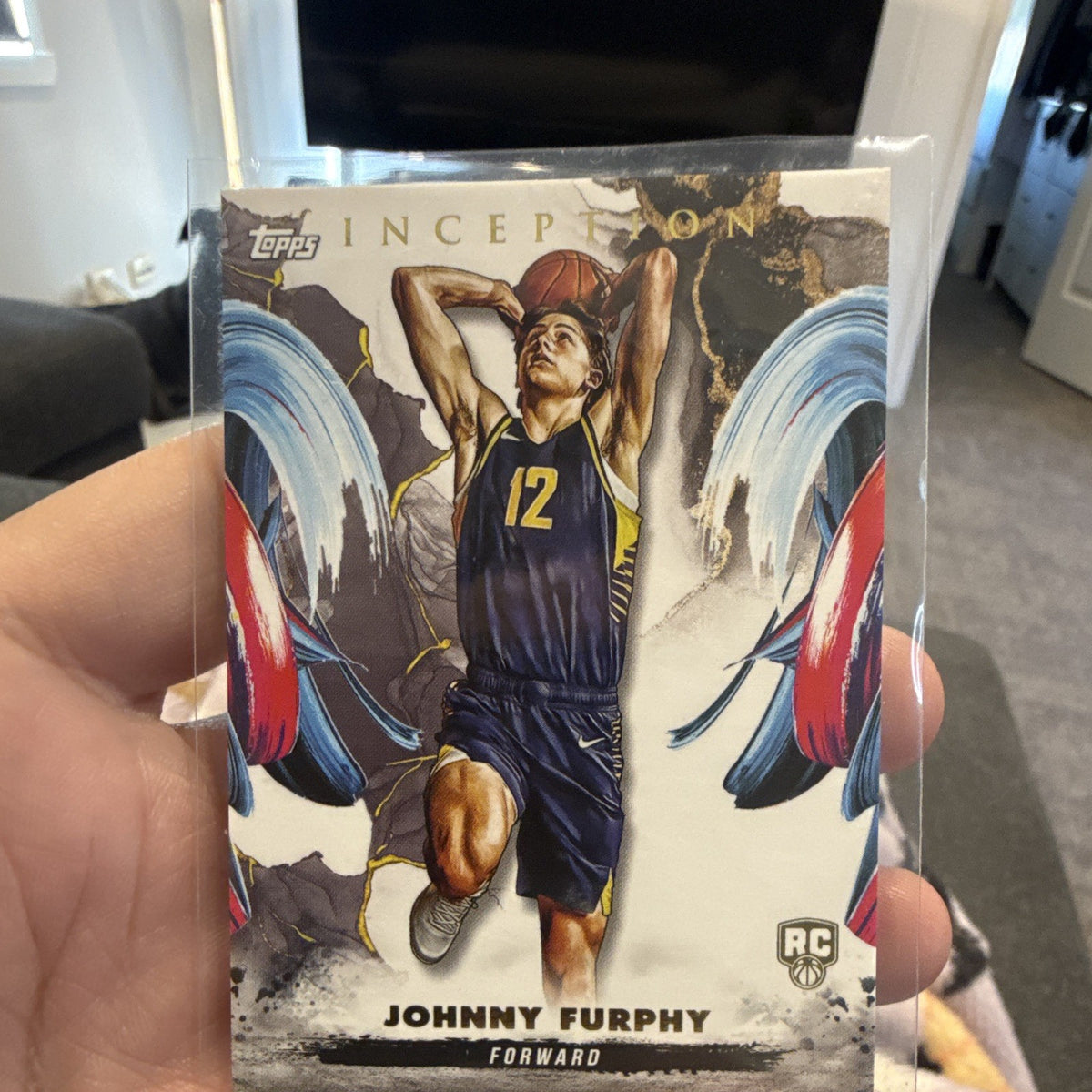 Topps Inception Johnny Furphy Rookie Card #28 Indiana Pacers NBA 2023-240
