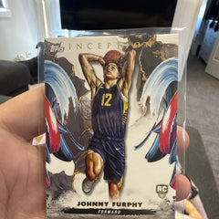 Topps Inception Johnny Furphy Rookie Card #28 Indiana Pacers NBA 2023-240