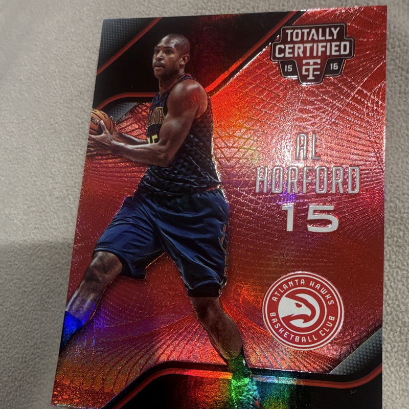 Panini Totally Certified Al Horford Atlanta Hawks #18 021/149 (2015 16)1