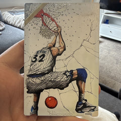 Shaquille O'Neal Shaq The Man w/ custom On Touch #9 /150003