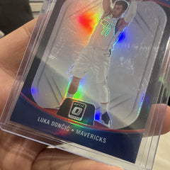 Panini Donruss Optic 2021 22 Luka Dončić 75 Years Prizm No. 26 Mavs3