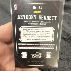 Panini Pinnacle Basketball 2013 14 Anthony Bennett Rookie RC #38 Cavaliers1