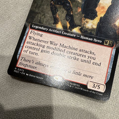 War Machine, Avenging Arsenal Rare Marvel Legendary Artifact Creature Red R03753
