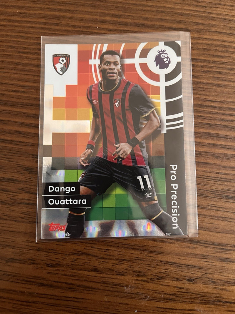 Topps Premier League Dango Ouattara Pro Precision Parallel AFC Bournemouth #4030