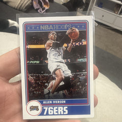 Panini 2023 24 Hoops Basketball Allen Iverson Base #296 Philadelphia 76ers0