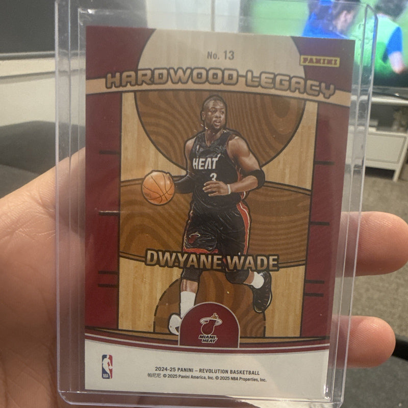 Panini 2024 25 Revolution Basketball Hardwood Legacy Dwyane Wade 13 Heat1
