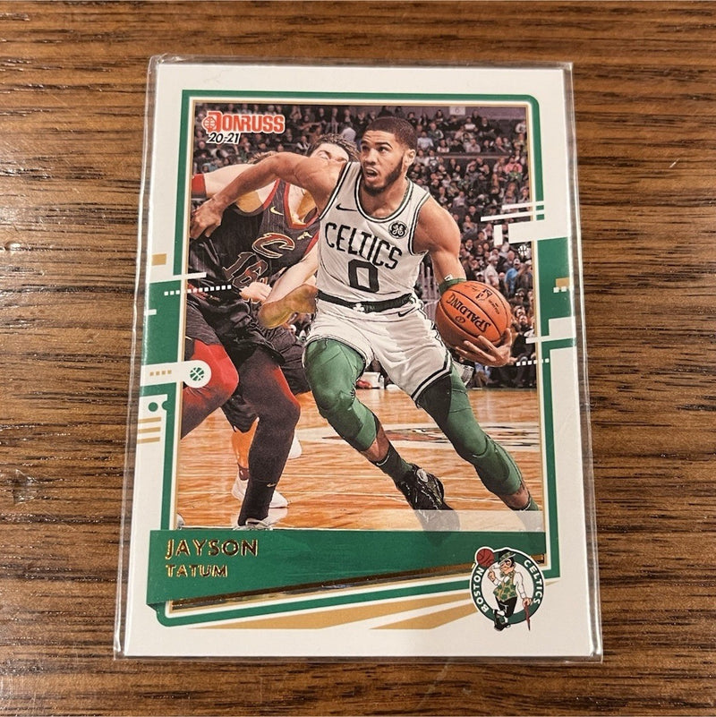 Panini 2020 21 Donruss Basketball Jayson Tatum Base Set #166 Celtics0