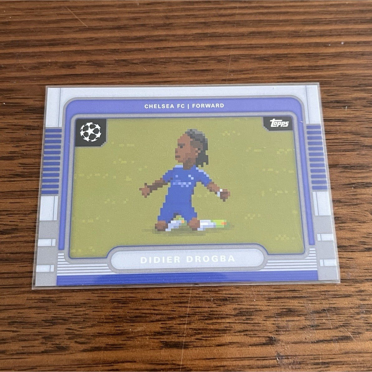 Didier Drogba Insert Topps UEFA Champions League Chelsea FC 8B 110