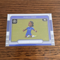 Didier Drogba Insert Topps UEFA Champions League Chelsea FC 8B 110