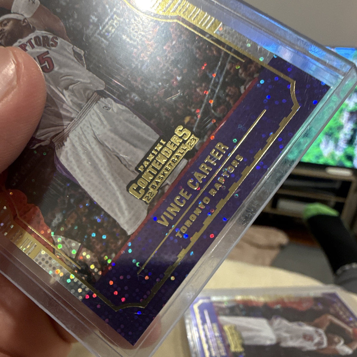 Panini Contenders 2022 23 Ticket to the Hall #27 Vince Carter Raptors3