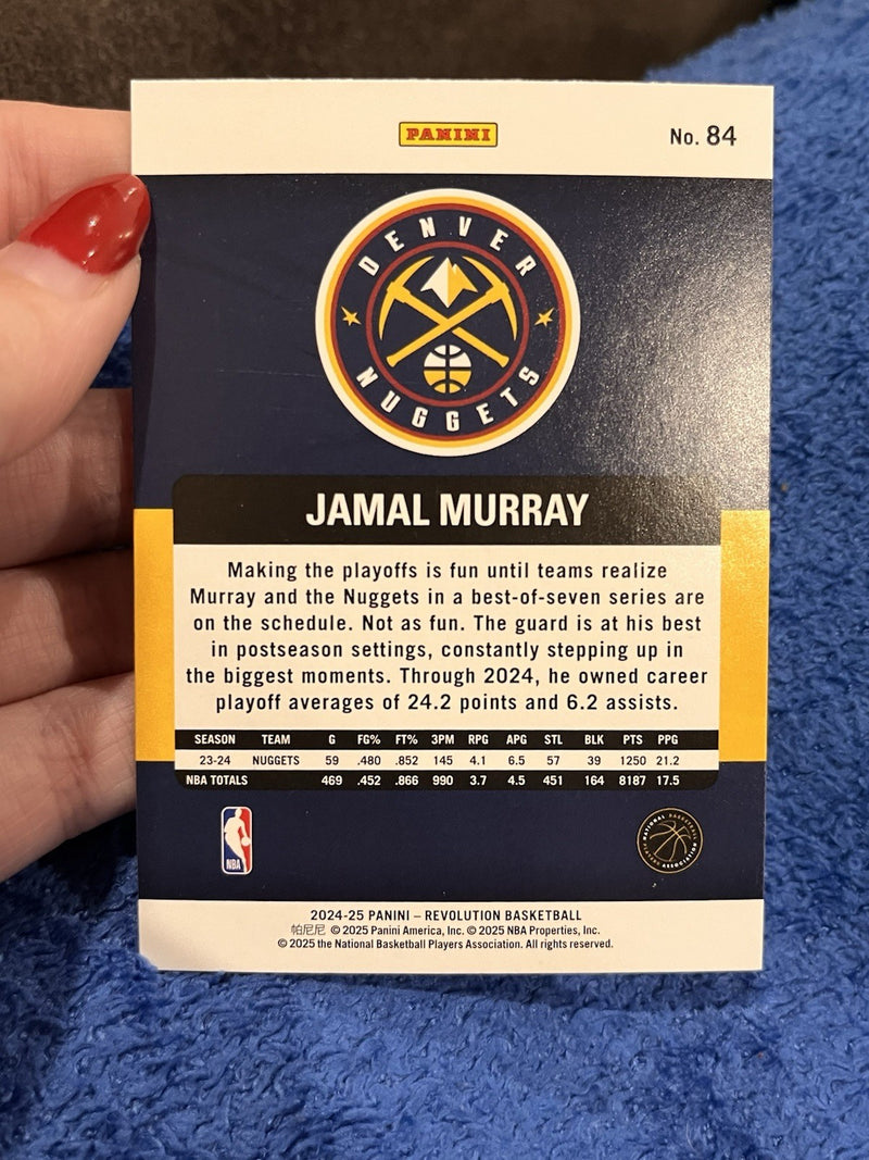 Panini Jamal Murray 2024 25 Revolution Basketball Parallel Denver Nuggets 842