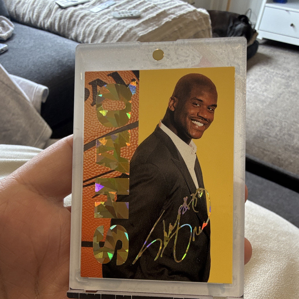 Shaquille O'Neal Shaq The Man w/ custom On Touch #9 /150000