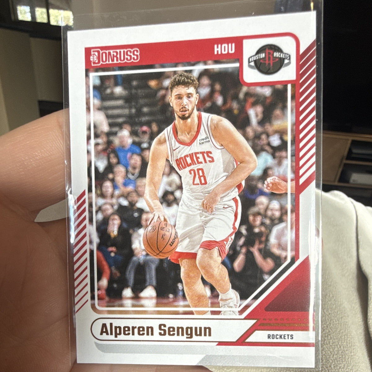 Panini Donruss Basketball 2024 25 Alperen Sengun Base #120 Rockets0
