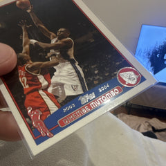 Topps 2003 04 Base Set Dikembe Mutombo New Jersey Nets Card #552
