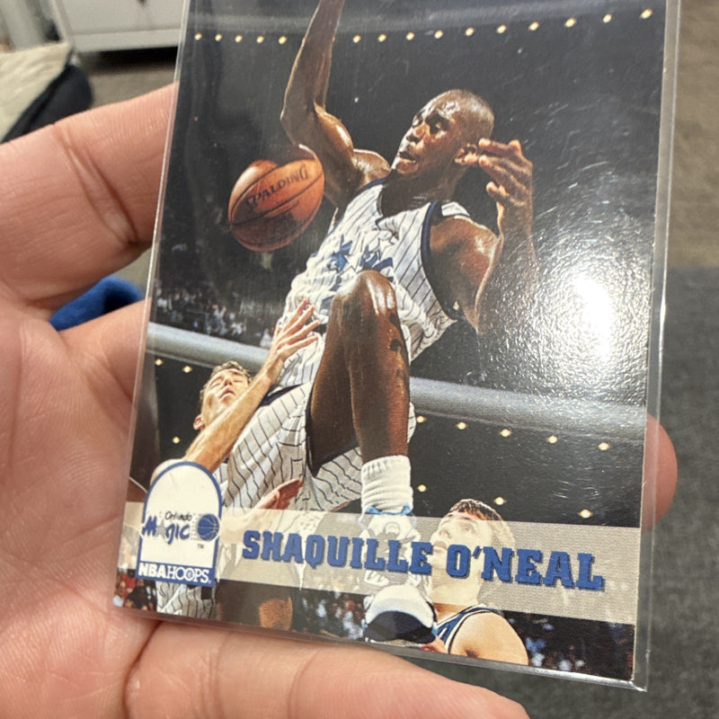SkyBox NBA Hoops Rookie Shaquille O'Neal Orlando Magic 1993 1553