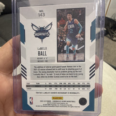 Panini Score 2021 22 Base LaMelo Ball Charlotte Hornets #143 Basketball Card1
