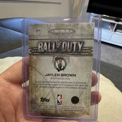 Topps Chrome Ball of Duty BD-5 Jaylen Brown Boston Celtics 2024-251