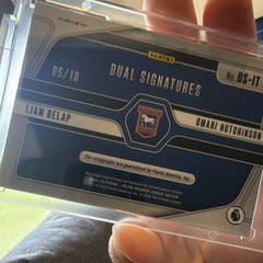 Panini Prizm Dual Signatures DS IT Delap Hutchinson 05/10 Auto1
