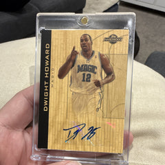 Topps 2008 09 Hardwood Dwight Howard Hardwood Signatures HS DH Auto 32/390