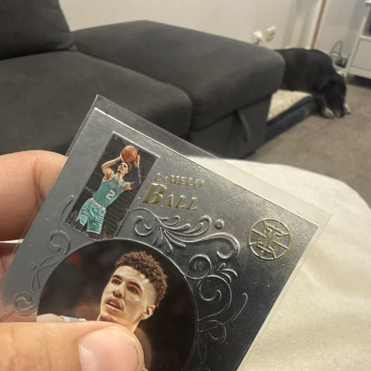 Panini Illusions 2021 22 King of Cards Insert LaMelo Ball Hornets #123