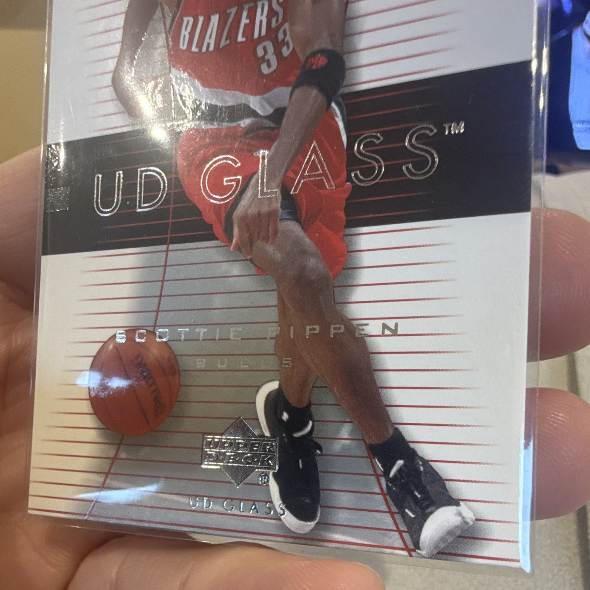 Upper Deck UD Glass Scottie Pippen Chicago Bulls 2004 Insert #52