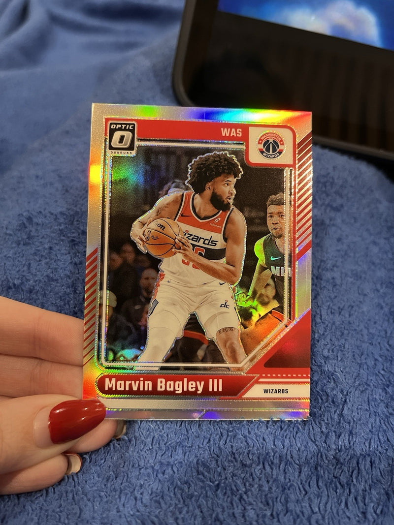 Panini Donruss Optic Marvin Bagley III Prizm Washington Wizards #430