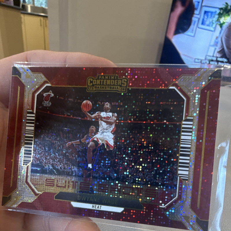 Panini Dwyane Wade Suite Shots Hologram Insert No. 5 2023 24 Contenders0